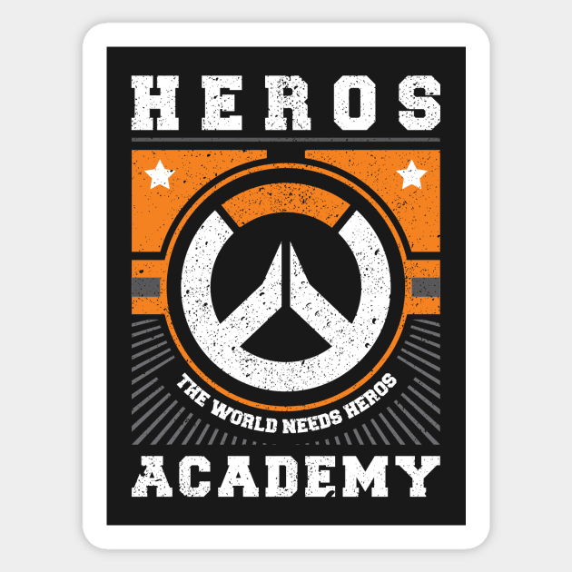 overwatch heros academy Sticker by digitalage